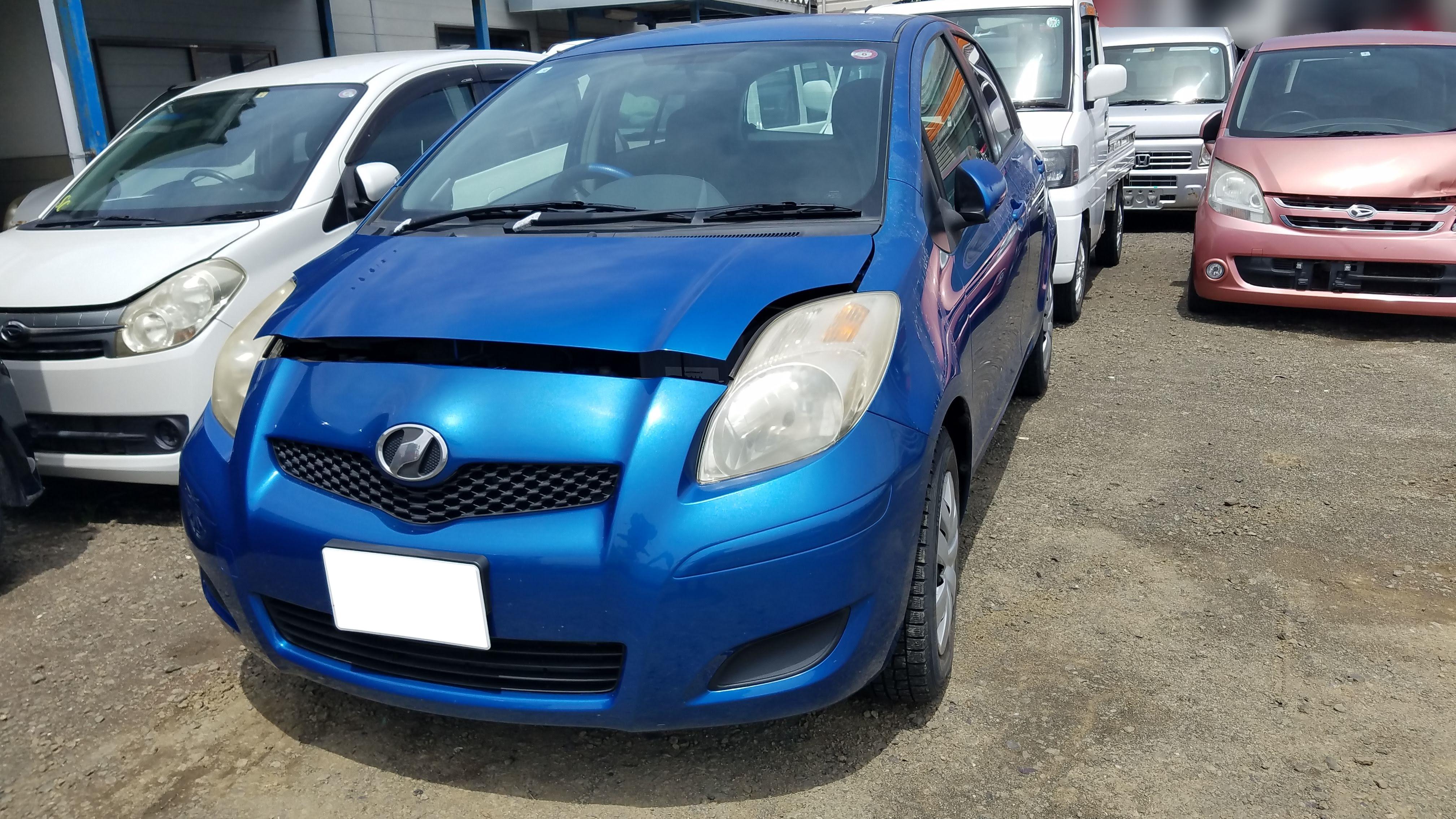 トヨタヴィッツ平成20年式(2008年式)島根県出雲市の買取実績2025/10/27画像1