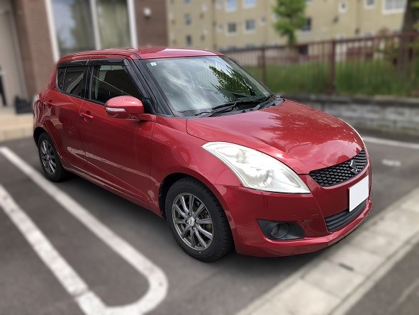 スズキスイフト平成23年式(2011年式)北海道旭川市の買取実績2025/10/27画像1