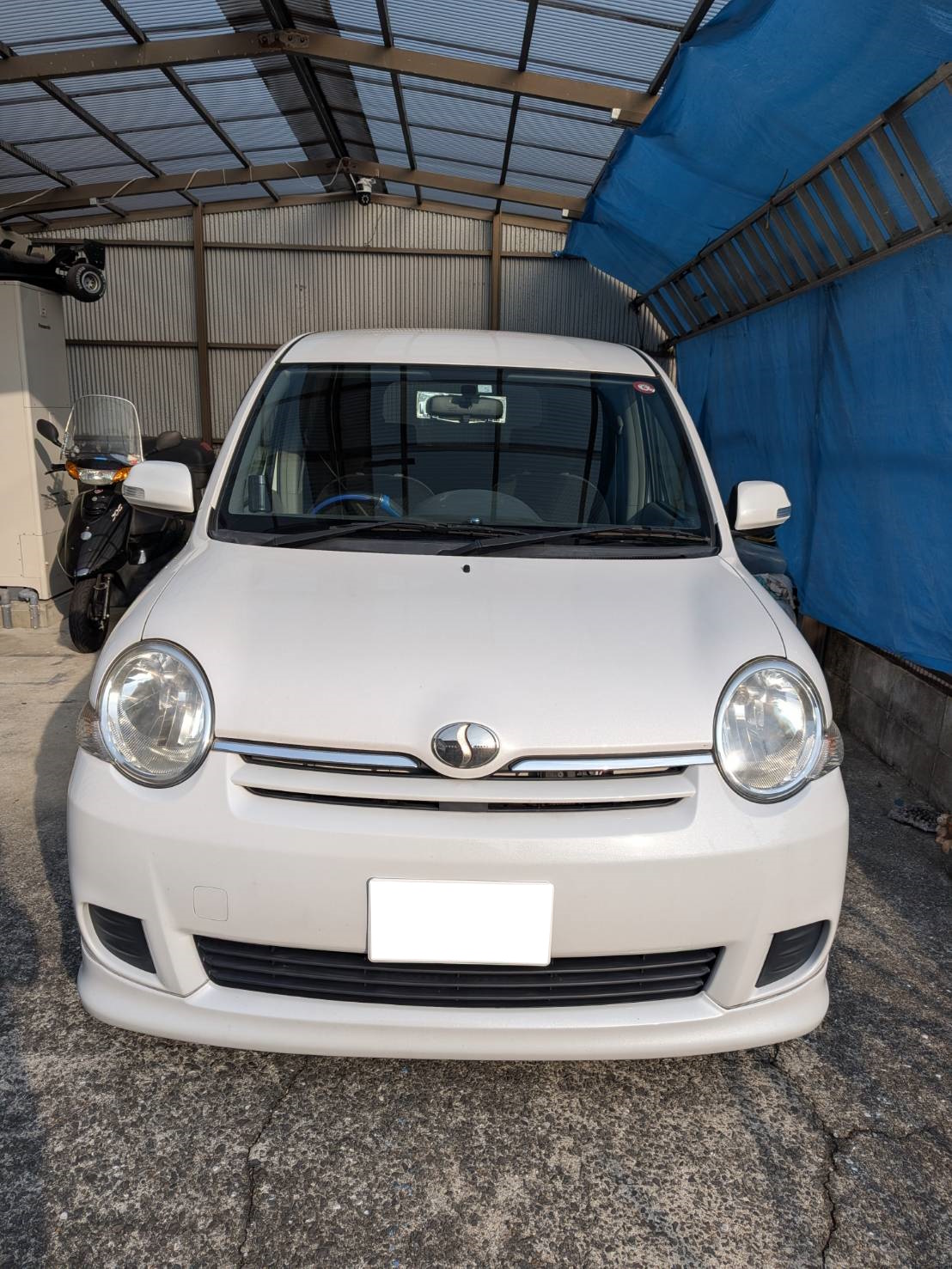 トヨタシエンタ平成20年式(2008年式)長崎県長崎市の買取実績2025/10/27画像1