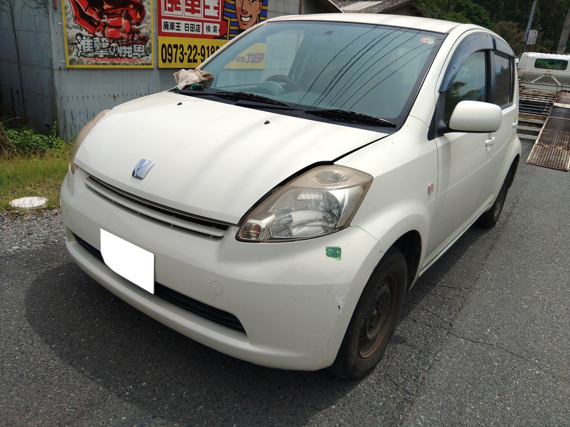 トヨタパッソ平成16年式(2004年式)大分県宇佐市の買取実績2025/10/27画像1