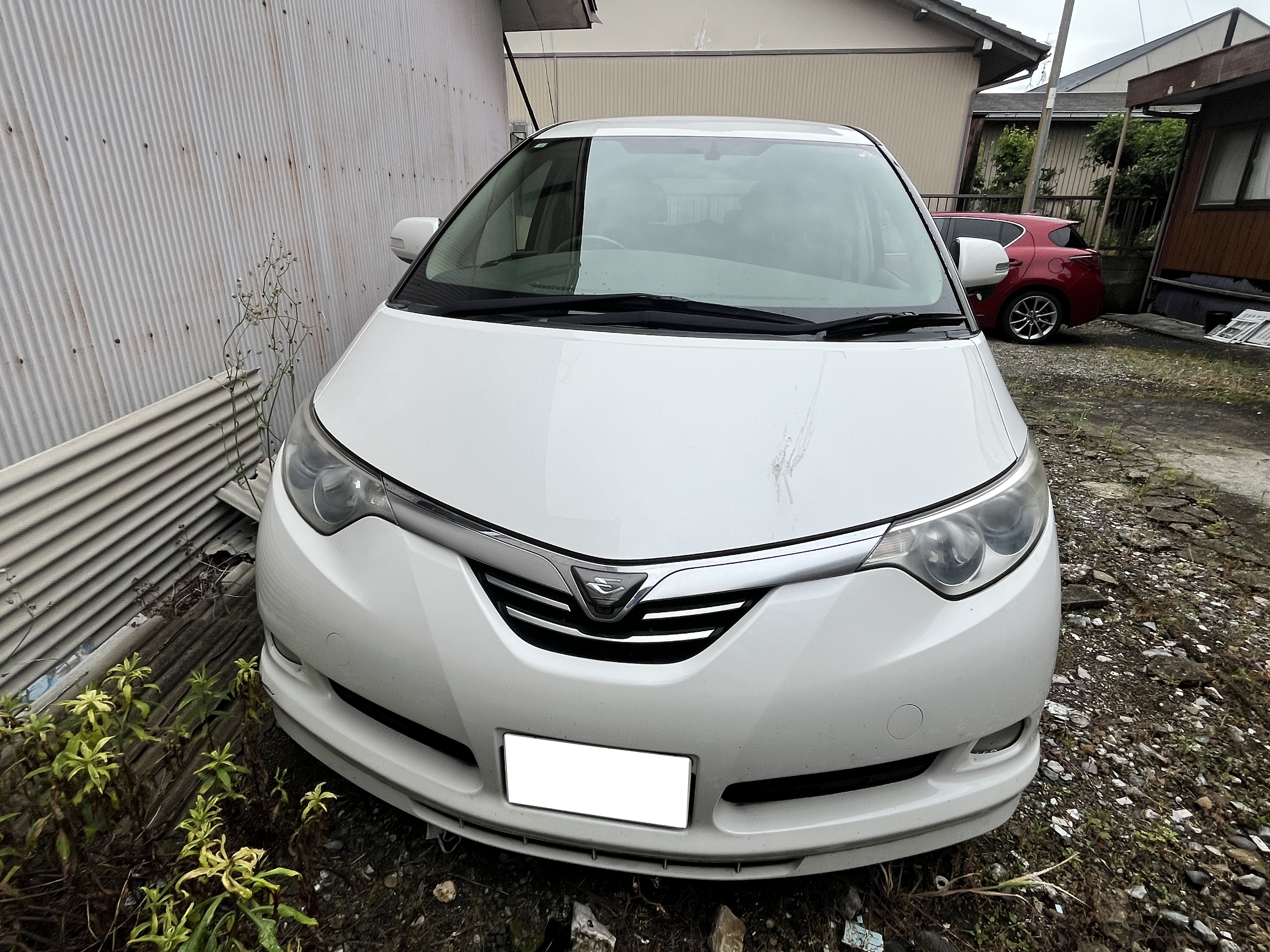 トヨタエスティマハイブリッド平成20年式(2008年式)岐阜県大垣市の買取実績2025/10/27画像1