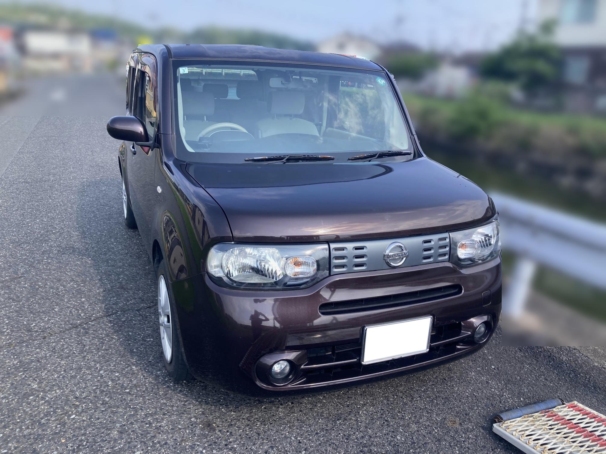 ニッサンキューブ平成23年式(2011年式)広島県福山市の買取実績2025/11/04画像1