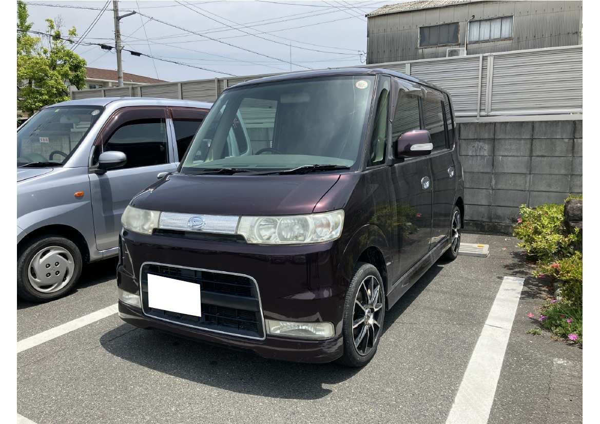 ダイハツタント平成18年式(2006年式)岡山県岡山市の買取実績2025/10/27画像1