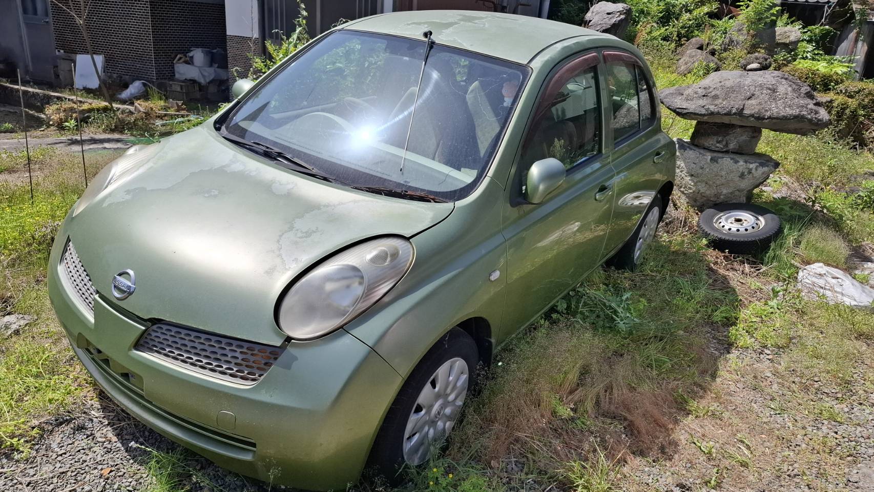 ニッサンマーチ平成15年式(2003年式)鳥取県鳥取市の買取実績2025/10/27画像1