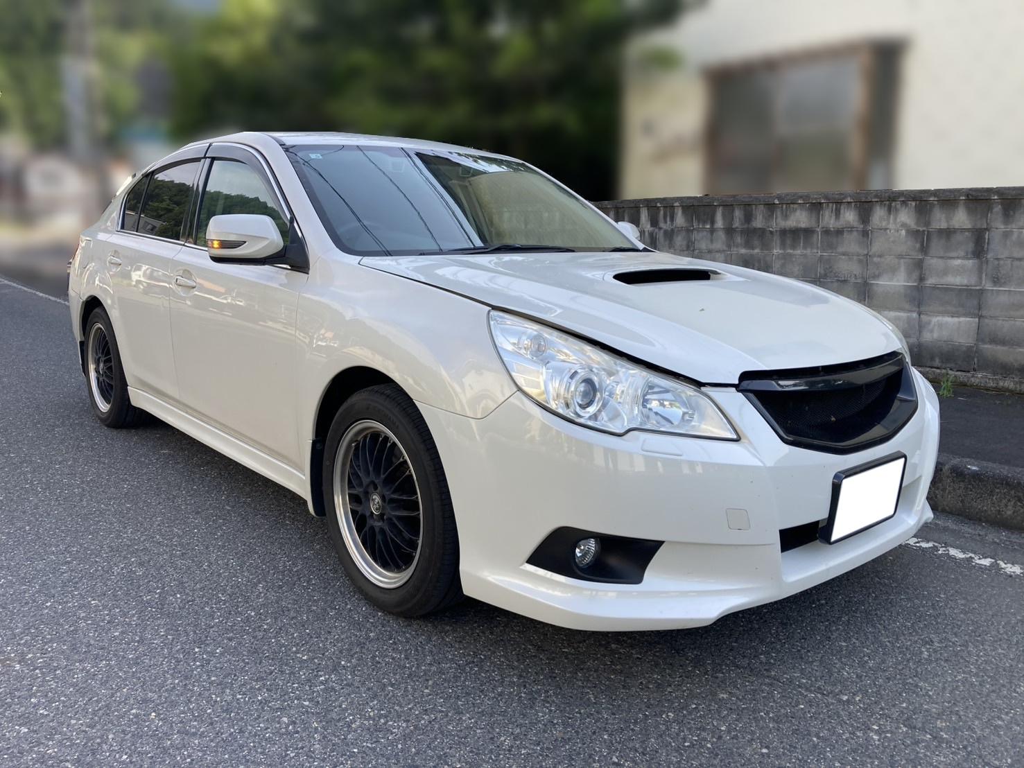 スバルレガシィ平成22年式(2010年式)鳥取県八頭郡 八頭町の買取実績2025/10/27画像1