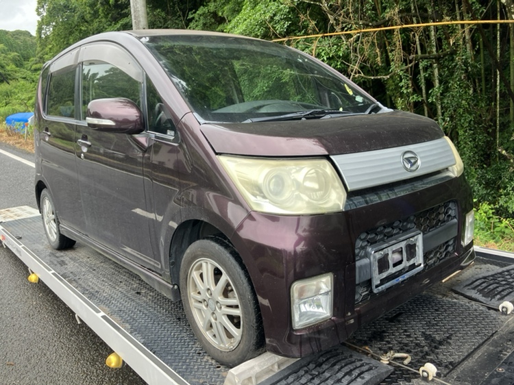 ダイハツムーヴカスタム平成22年式(2010年式)鹿児島県薩摩川内市の買取実績2025/11/04画像1