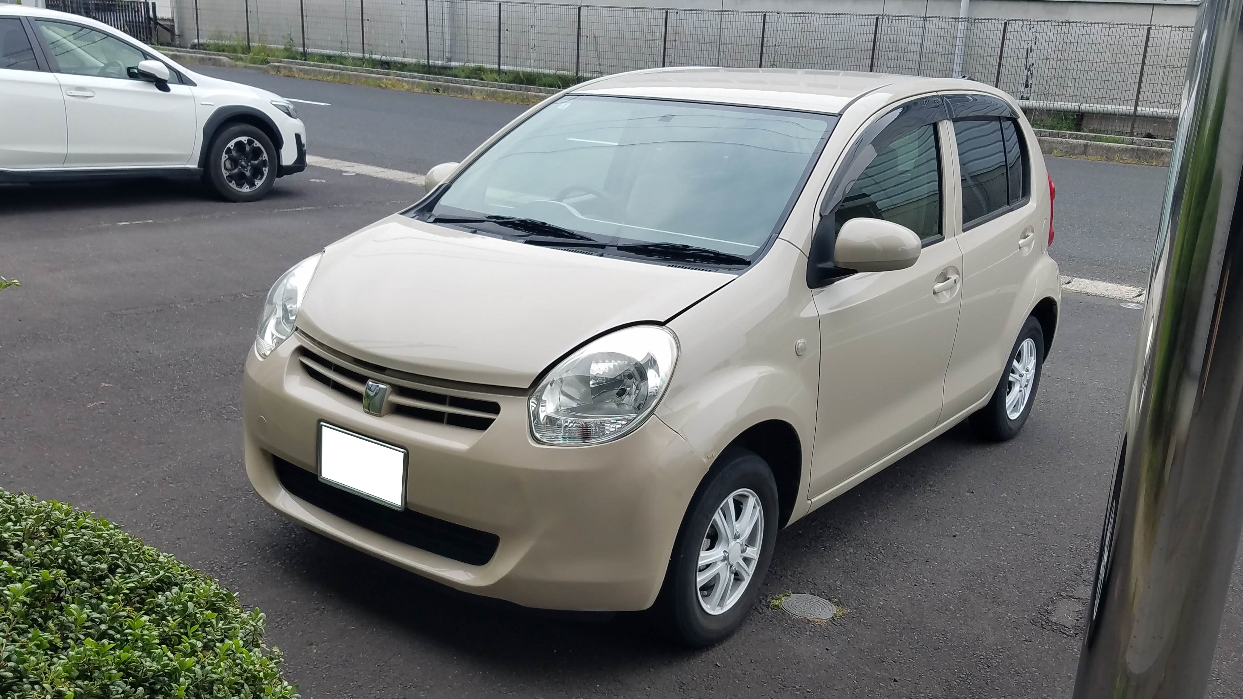 トヨタパッソ平成22年式(2010年式)島根県出雲市の買取実績2025/11/04画像1