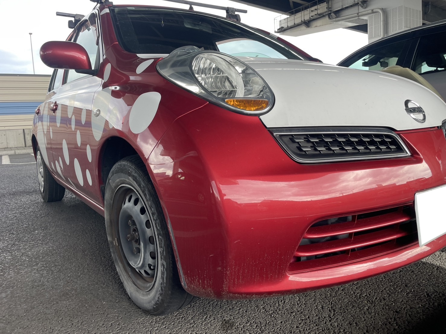 ニッサンマーチ平成20年式(2008年式)大阪府吹田市の買取実績2025/11/04画像1