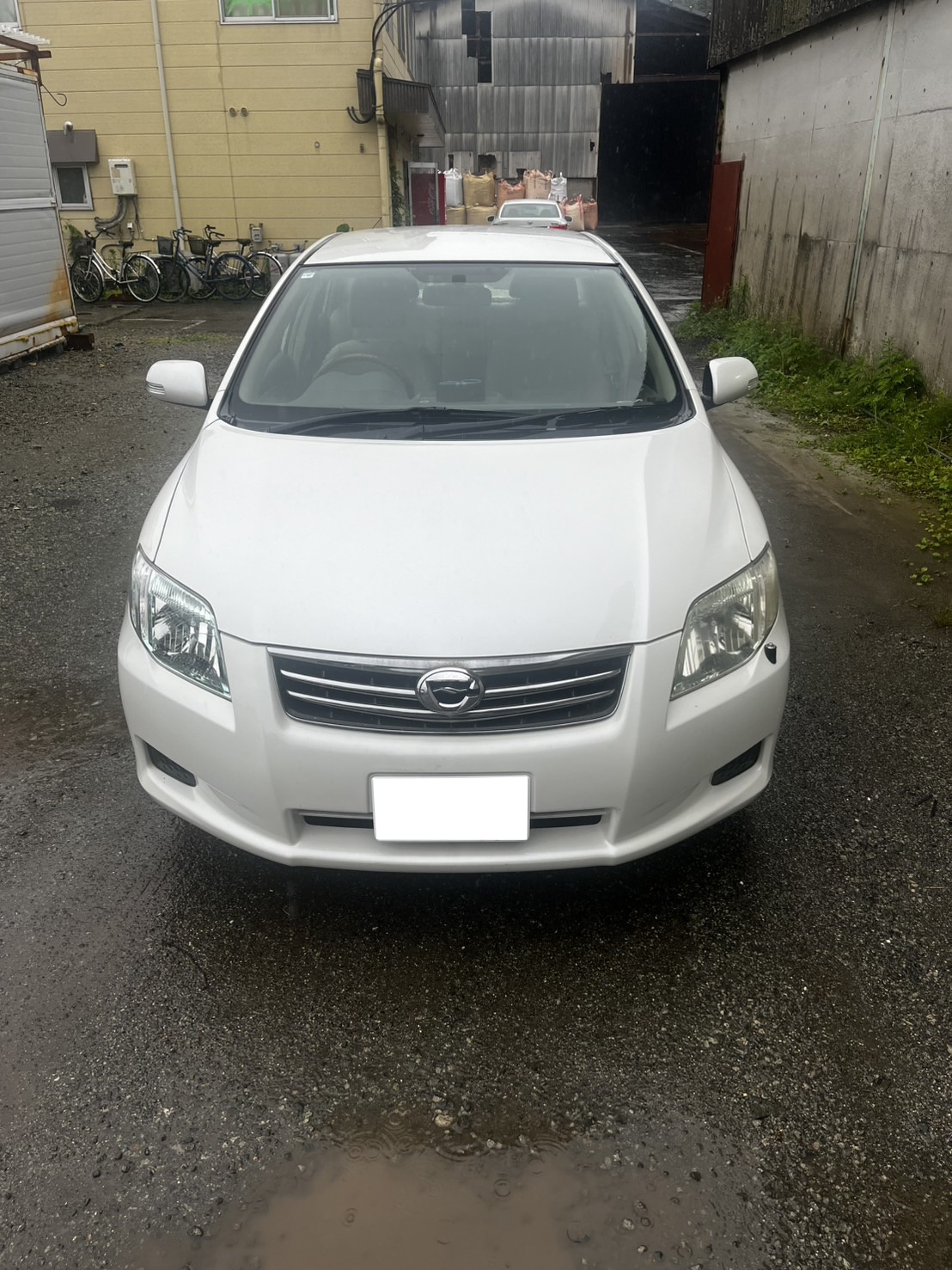 トヨタカローラアクシオ平成22年式(2010年式)大阪府貝塚市の買取実績2025/11/10画像1