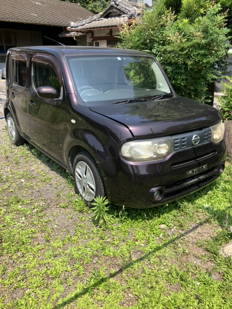 ニッサンキューブ平成21年式(2009年式)長崎県諫早市の買取実績2025/11/04画像1