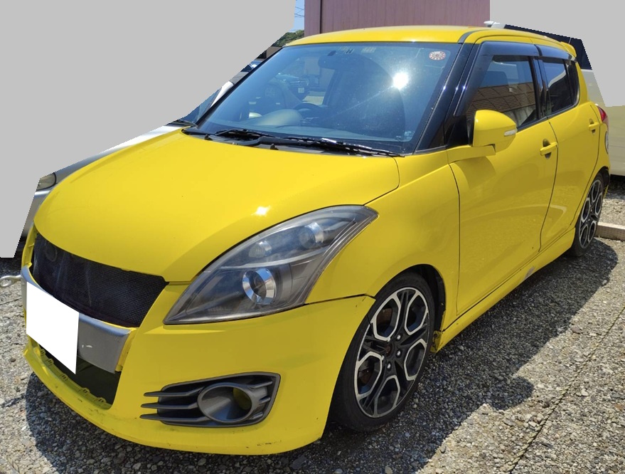 スズキスイフトスポーツ平成24年式(2012年式)千葉県市原市の買取実績2025/11/04画像1