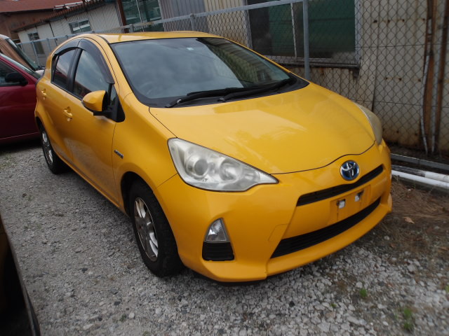 トヨタアクア平成24年式(2012年式)新潟県胎内市の買取実績2025/11/04画像1