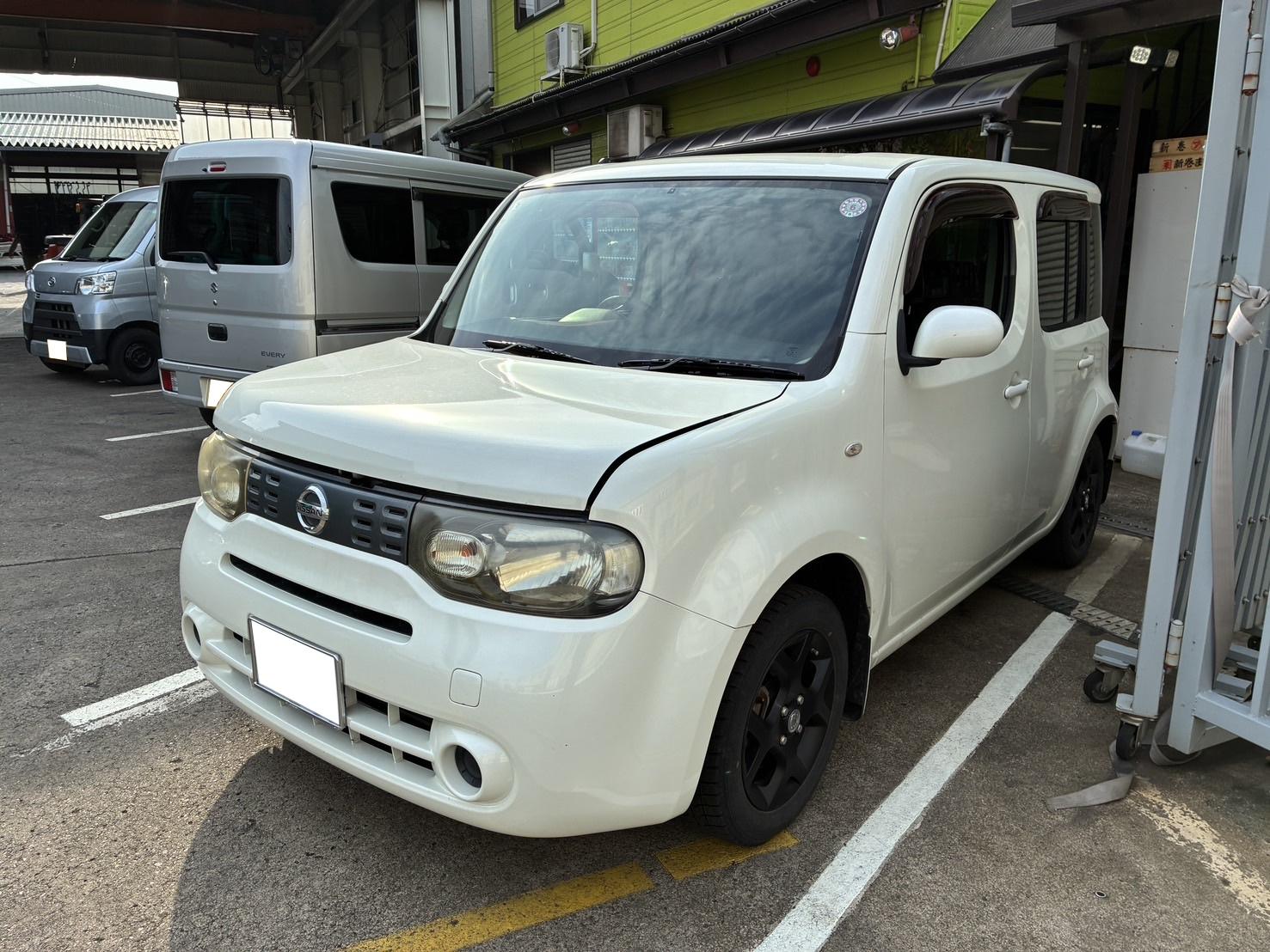 ニッサンキューブ平成22年式(2010年式)鳥取県鳥取市の買取実績2025/11/04画像1