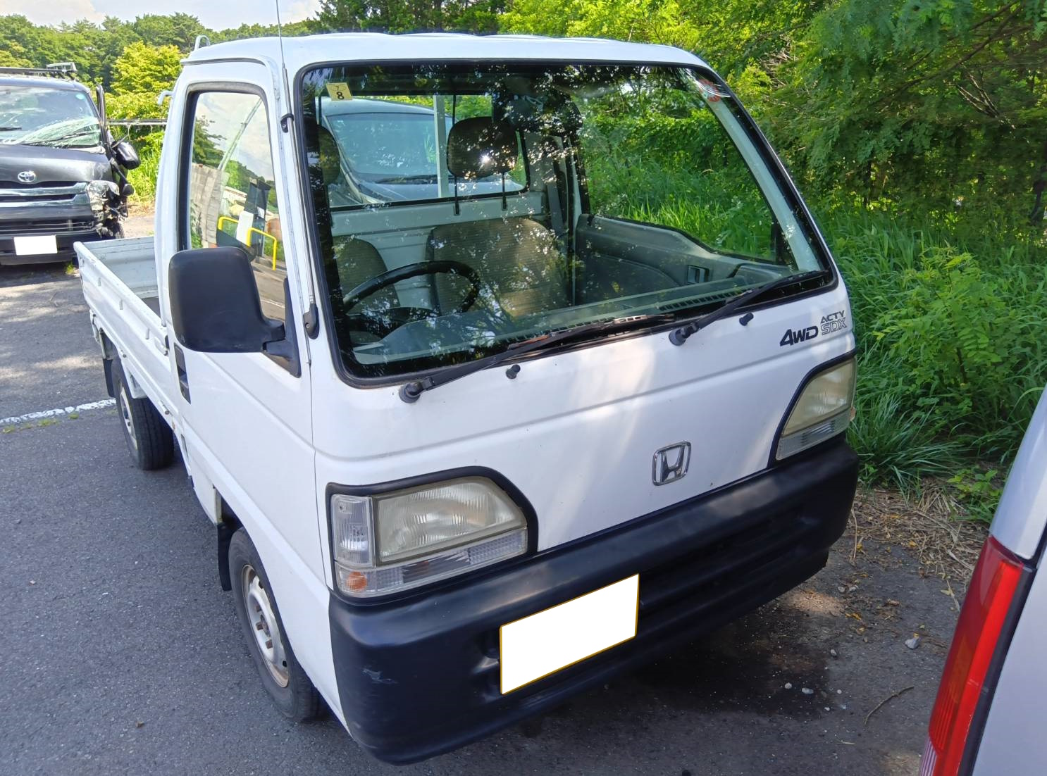 ホンダアクティトラック平成10年式(1998年式)山梨県北杜市の買取実績2025/11/10画像1