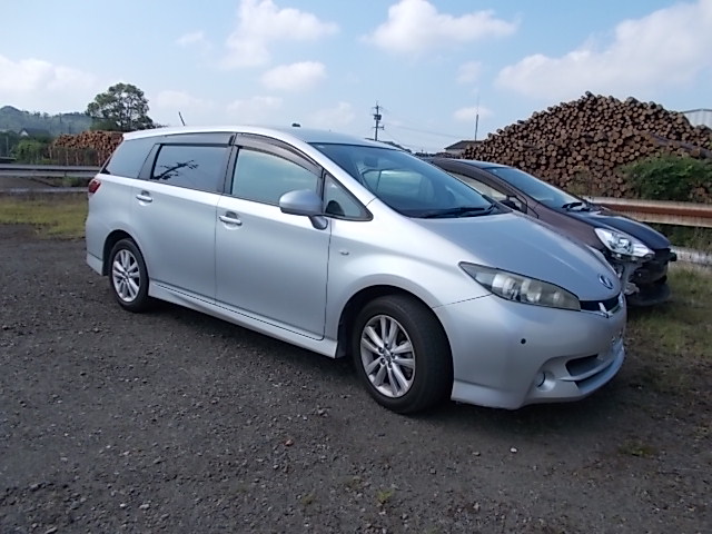 トヨタウィッシュ平成21年式(2009年式)宮崎県都城市の買取実績2025/11/04画像1