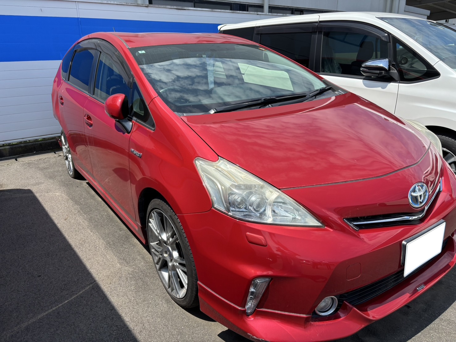 トヨタプリウスアルファ平成25年式(2013年式)栃木県小山市の買取実績2025/11/10画像1