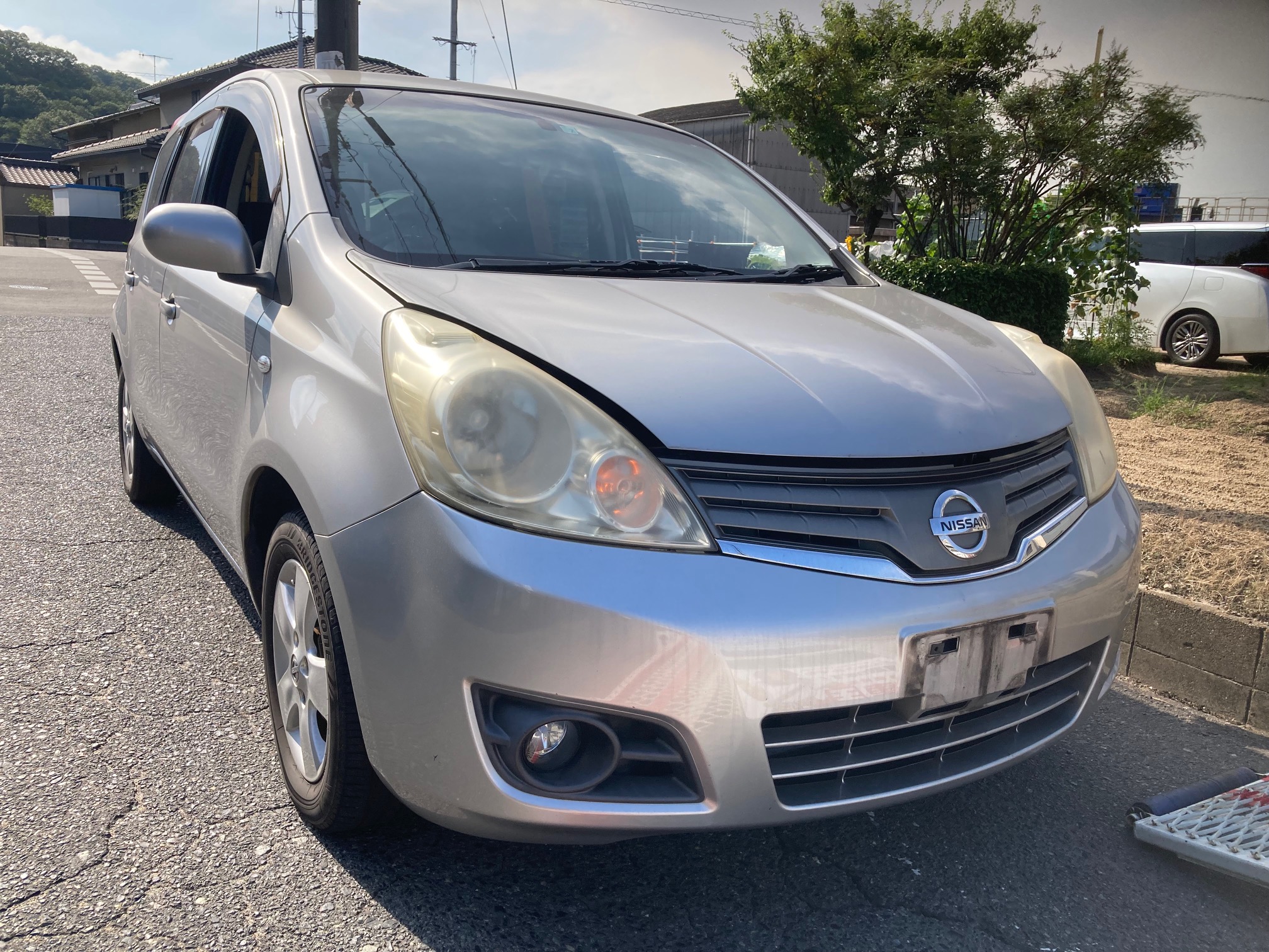 ニッサンノート平成20年式(2008年式)岡山県高梁市の買取実績2025/11/10画像1