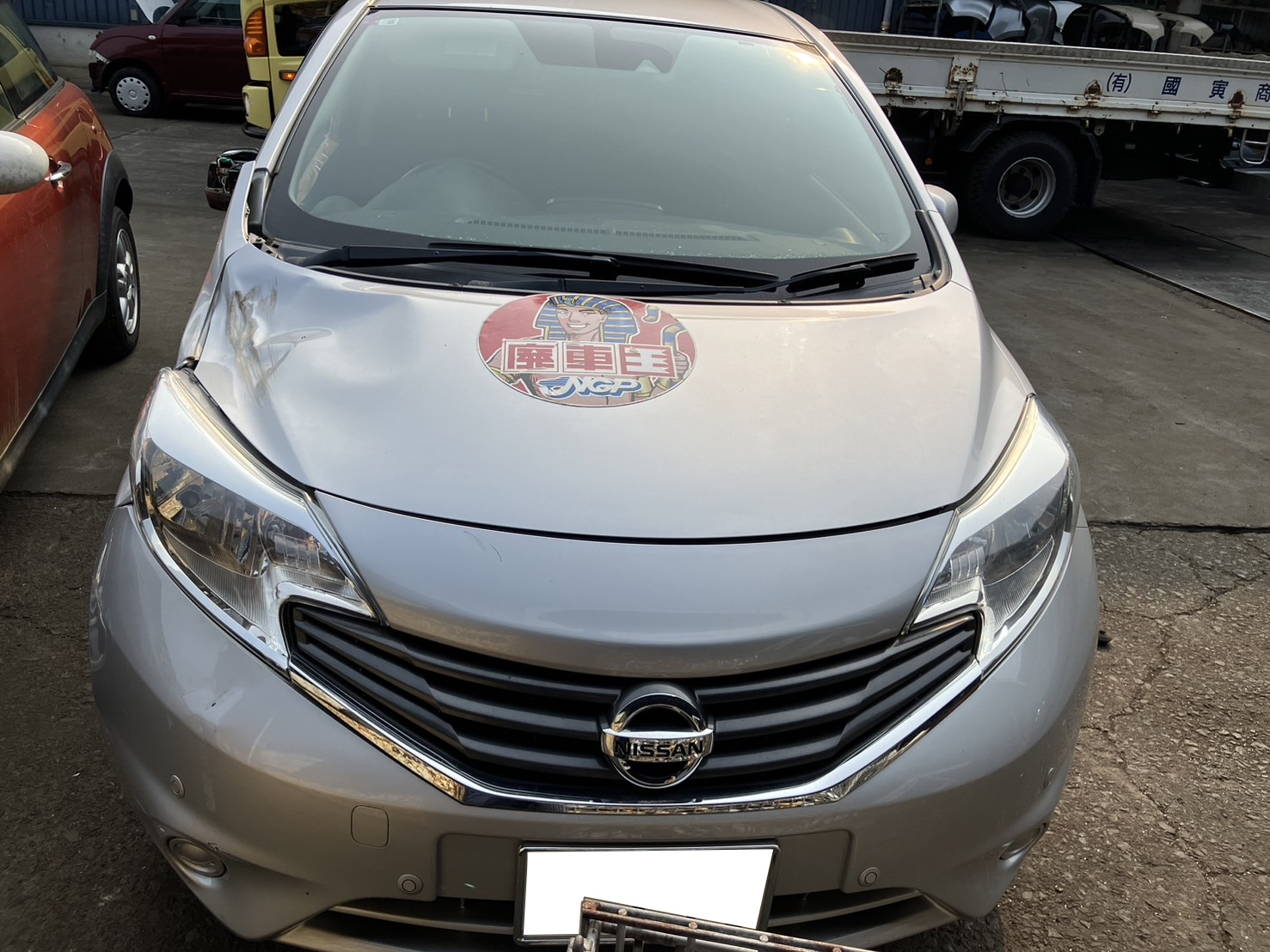 ニッサンノート不明式(年式)高知県宿毛市の買取実績2025/11/10画像1