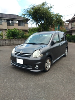 トヨタシエンタ平成21年式(2009年式)大分県別府市の買取実績2025/11/10画像1
