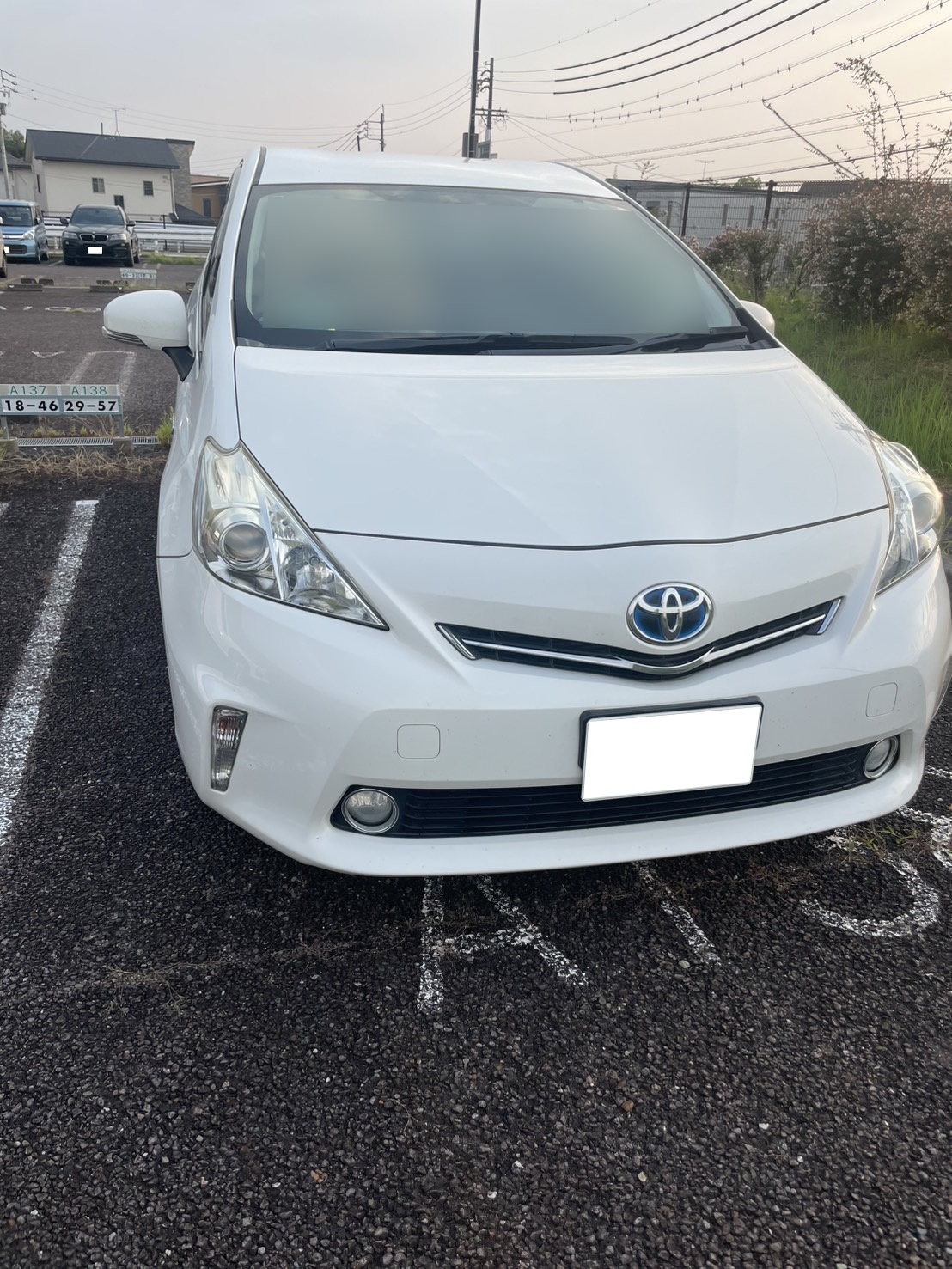 トヨタプリウスアルファ平成24年式(2012年式)愛知県春日井市の買取実績2025/11/10画像1