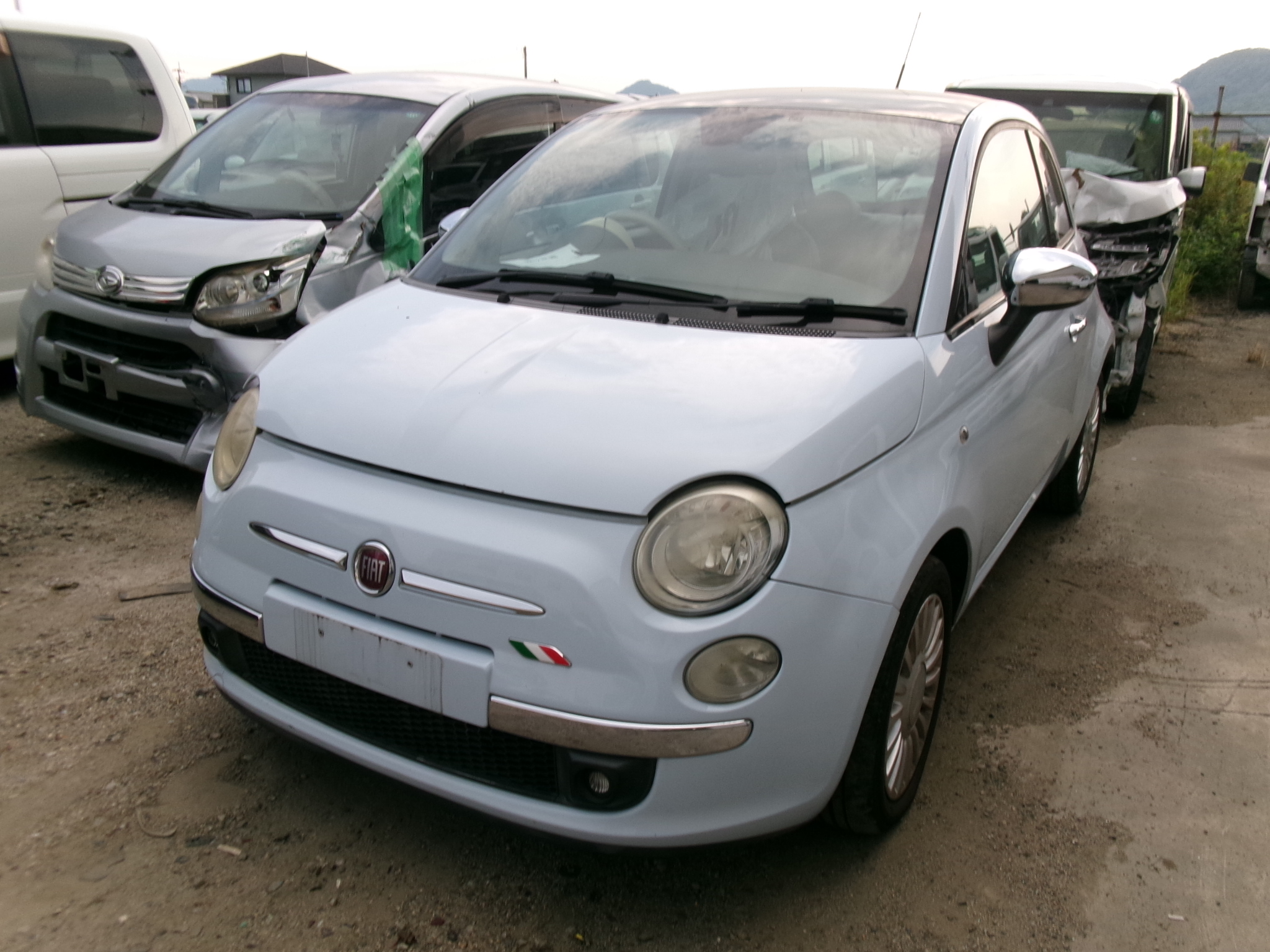 フィアットフィアット・５００平成21年式(2009年式)香川県丸亀市の買取実績2025/11/10画像1