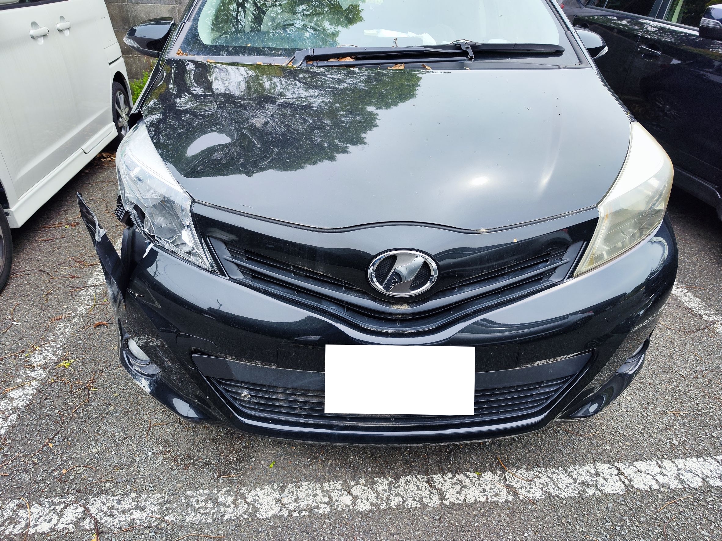 トヨタヴィッツ平成24年式(2012年式)山口県萩市の買取実績2026/01/23画像1