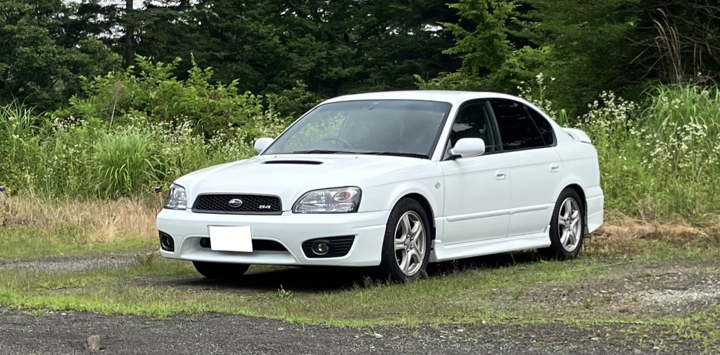 スバルレガシィＢ４平成13年式(2001年式)三重県津市の買取実績2025/11/10画像1