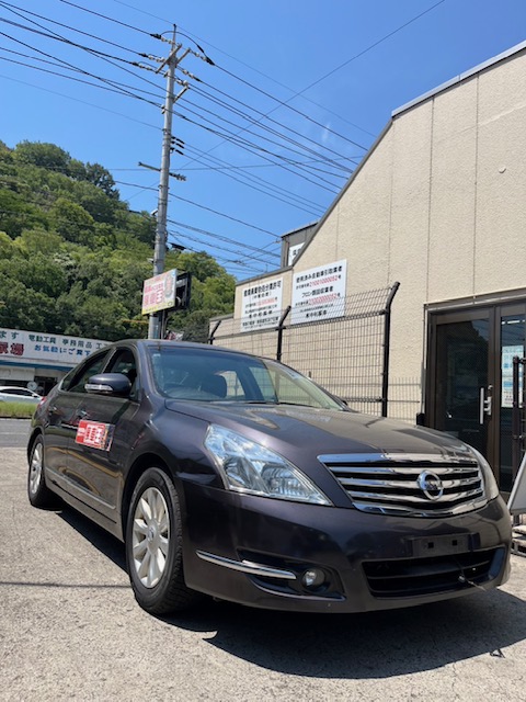 ニッサンティアナ平成20年式(2008年式)岡山県倉敷市の買取実績2026/01/15画像1