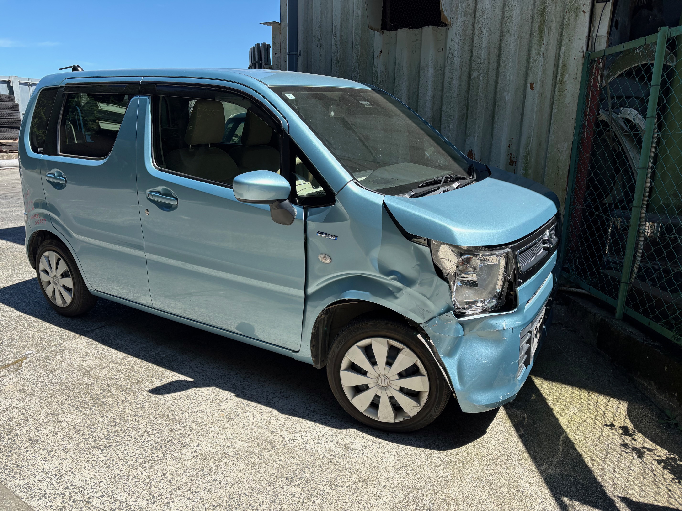 スズキワゴンＲ平成29年式(2017年式)熊本県合志市の買取実績2025/11/10画像1