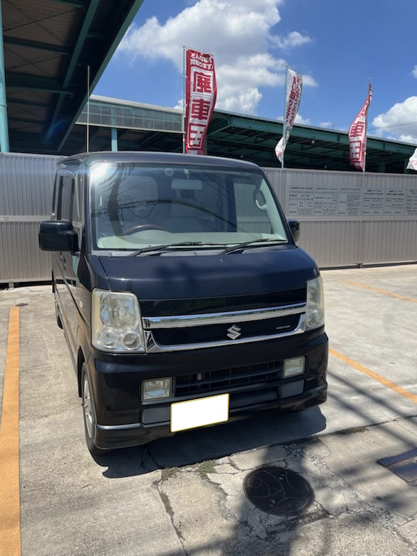 スズキエブリィワゴン平成19年式(2007年式)広島県福山市の買取実績2025/11/10画像1