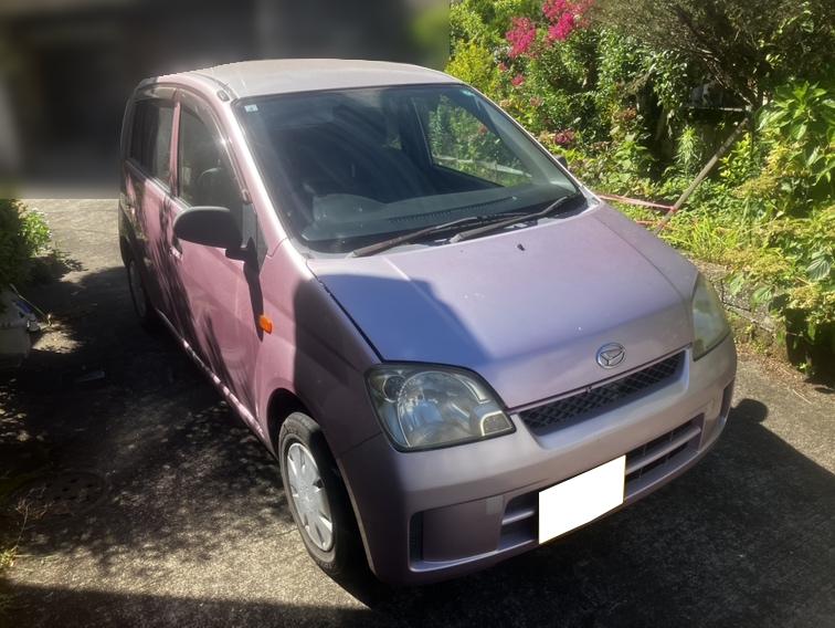 ダイハツミラ平成17年式(2005年式)鹿児島県枕崎市の買取実績2025/11/10画像1