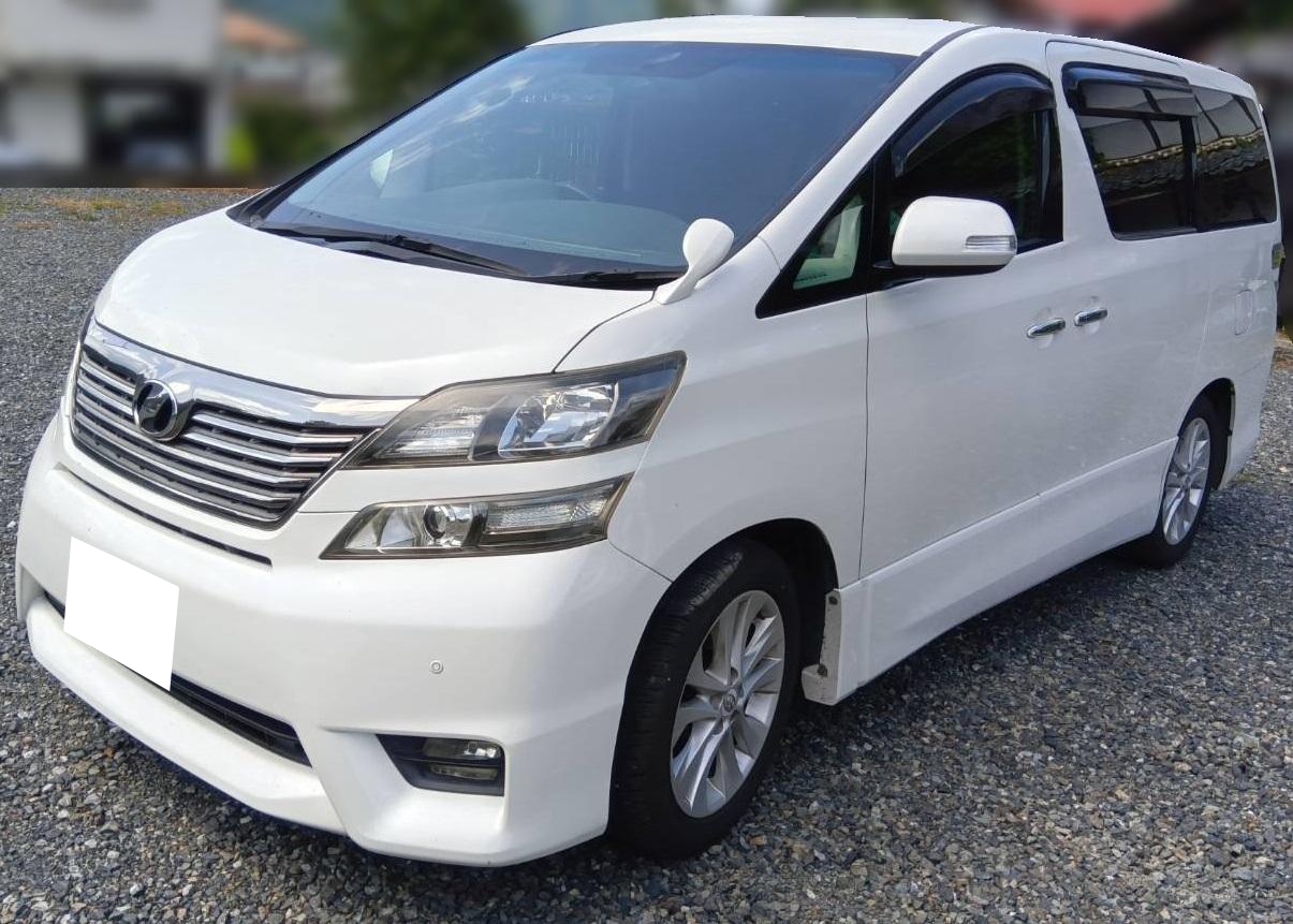 トヨタヴェルファイア平成22年式(2010年式)岡山県岡山市の買取実績2026/01/15画像1