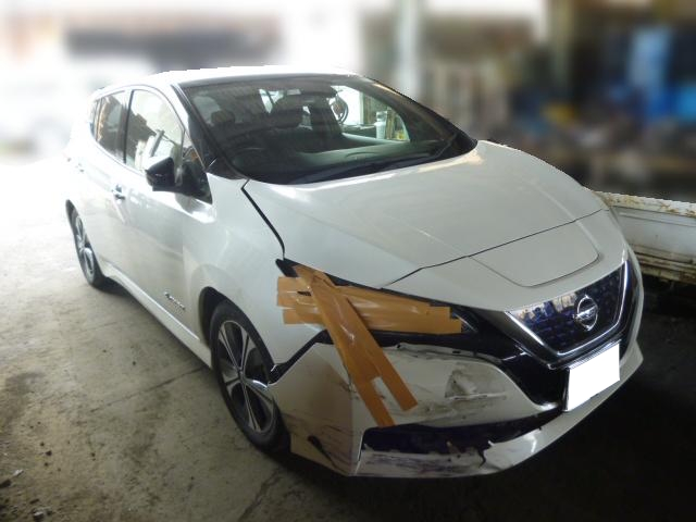 ニッサンリーフ平成29年式(2017年式)滋賀県守山市の買取実績2026/01/15画像1