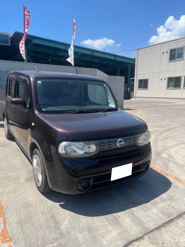 ニッサンキューブ平成21年式(2009年式)広島県福山市の買取実績2025/11/10画像1