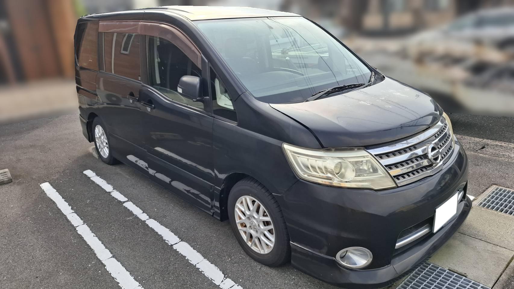 ニッサンセレナ平成21年式(2009年式)鳥取県鳥取市の買取実績2025/11/10画像1