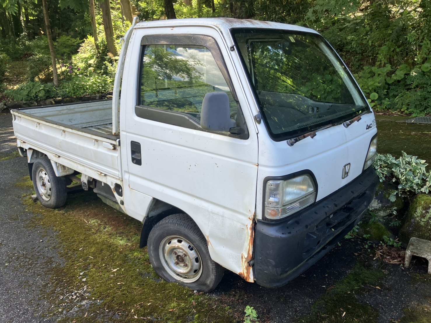 ホンダアクティトラック平成8年式(1996年式)鳥取県八頭郡 八頭町の買取実績2025/11/10画像1