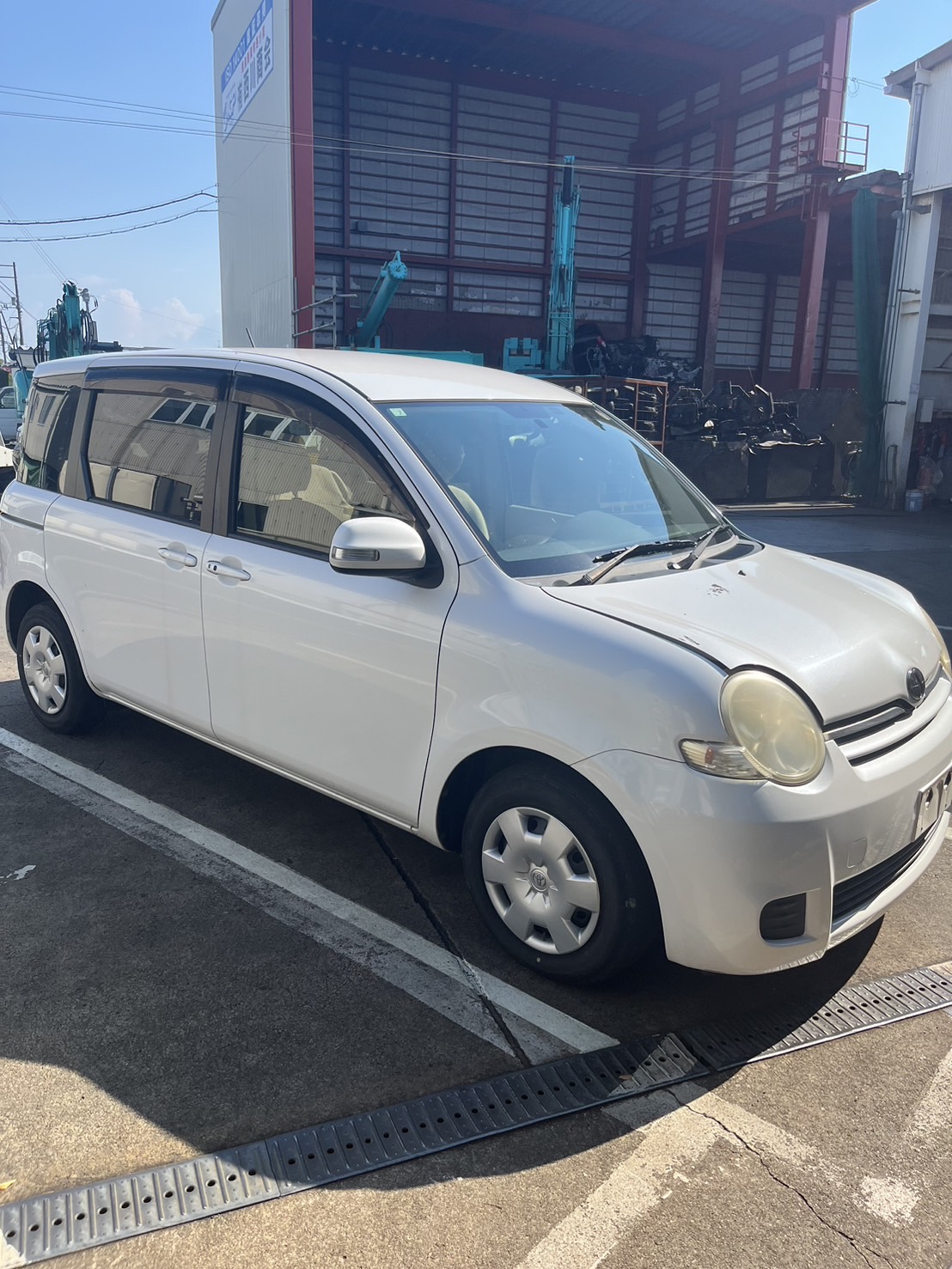 トヨタシエンタ平成20年式(2008年式)鳥取県鳥取市の買取実績2025/11/10画像1