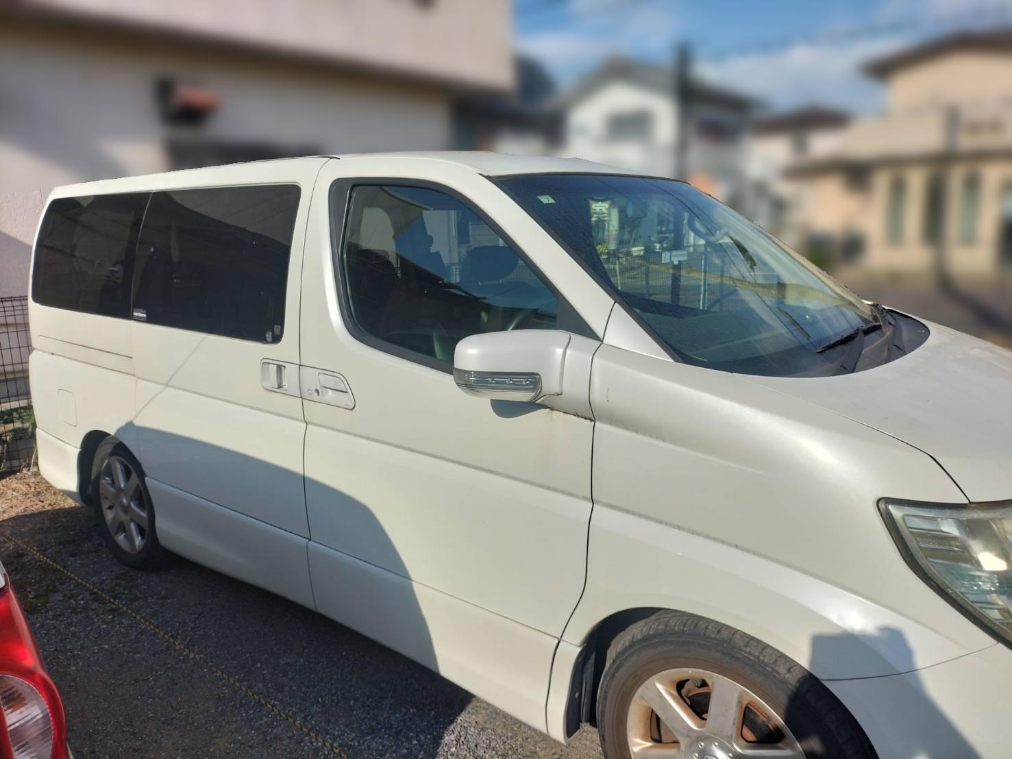 ニッサンエルグランド平成17年式(2005年式)群馬県伊勢崎市の買取実績2026/01/23画像1