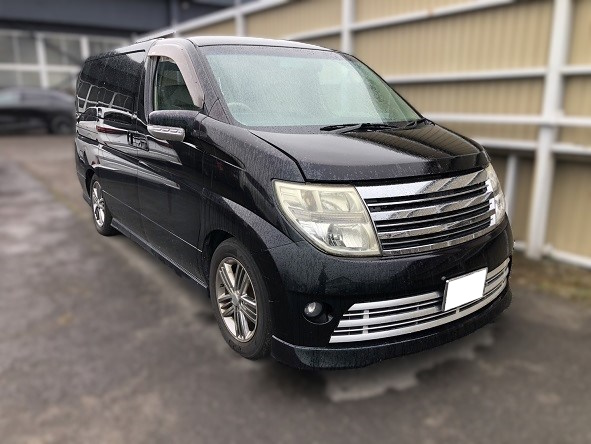 ニッサンエルグランド平成17年式(2005年式)北海道旭川市の買取実績2026/01/15画像1