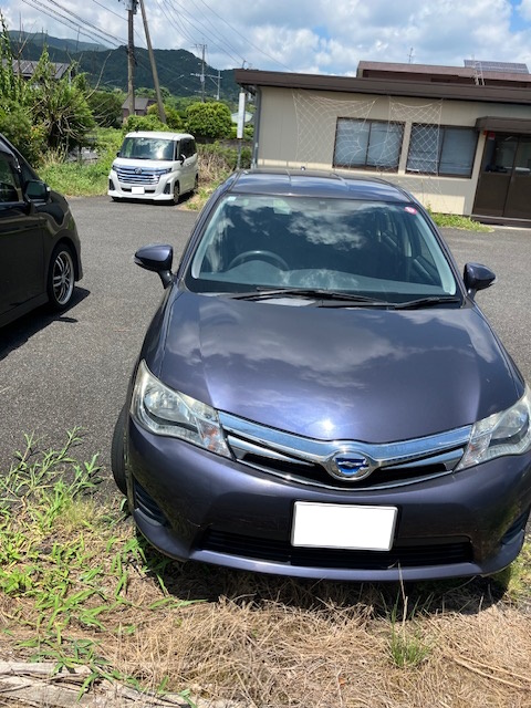 トヨタカローラフィールダーハイブリッド平成26年式(2014年式)鹿児島県鹿児島市の買取実績2026/01/15画像1