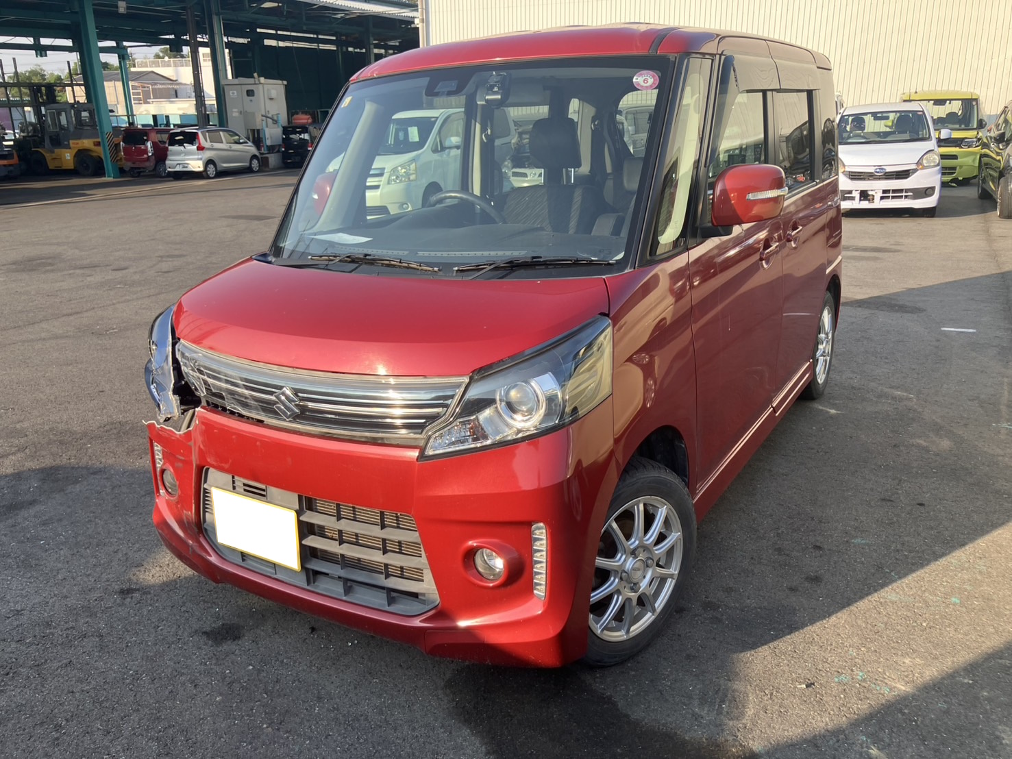 スズキスペーシアカスタム平成27年式(2015年式)兵庫県加西市の買取実績2026/01/15画像1