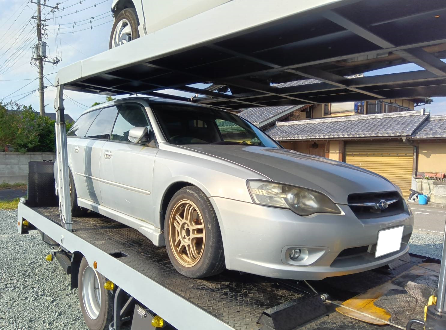 スバルレガシィ不明式(年式)山梨県都留市の買取実績2026/01/15画像1