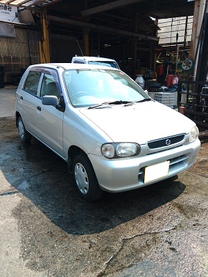 スズキアルト平成12年式(2000年式)大分県日田市の買取実績2026/01/15画像1