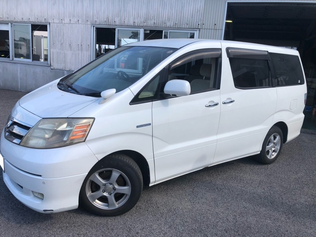 トヨタアルファードハイブリッド平成20年式(2008年式)徳島県板野郡 松茂町の買取実績2026/01/15画像1