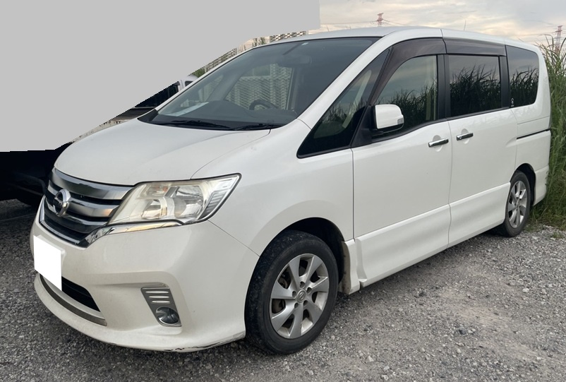 ニッサンセレナ平成24年式(2012年式)千葉県市原市の買取実績2026/01/15画像1