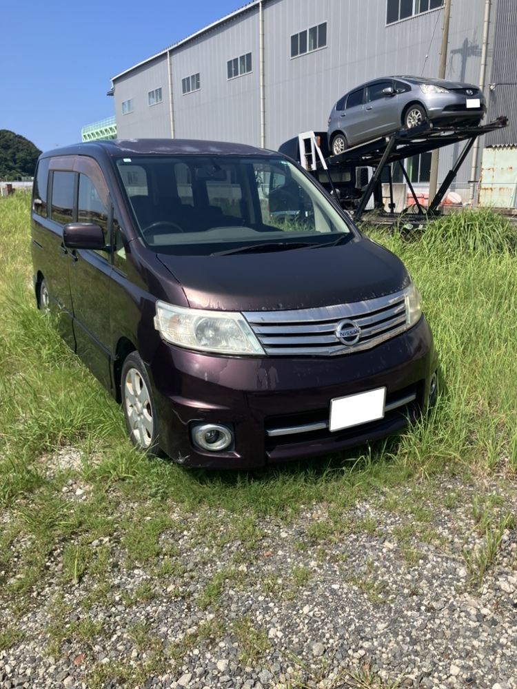 ニッサンセレナ平成19年式(2007年式)長崎県長崎市の買取実績2026/01/23画像1