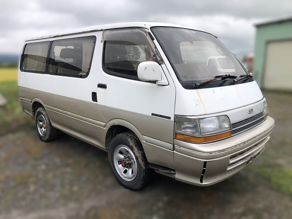 トヨタハイエースワゴン平成5年式(1993年式)北海道上川郡 比布町の買取実績2026/01/15画像1