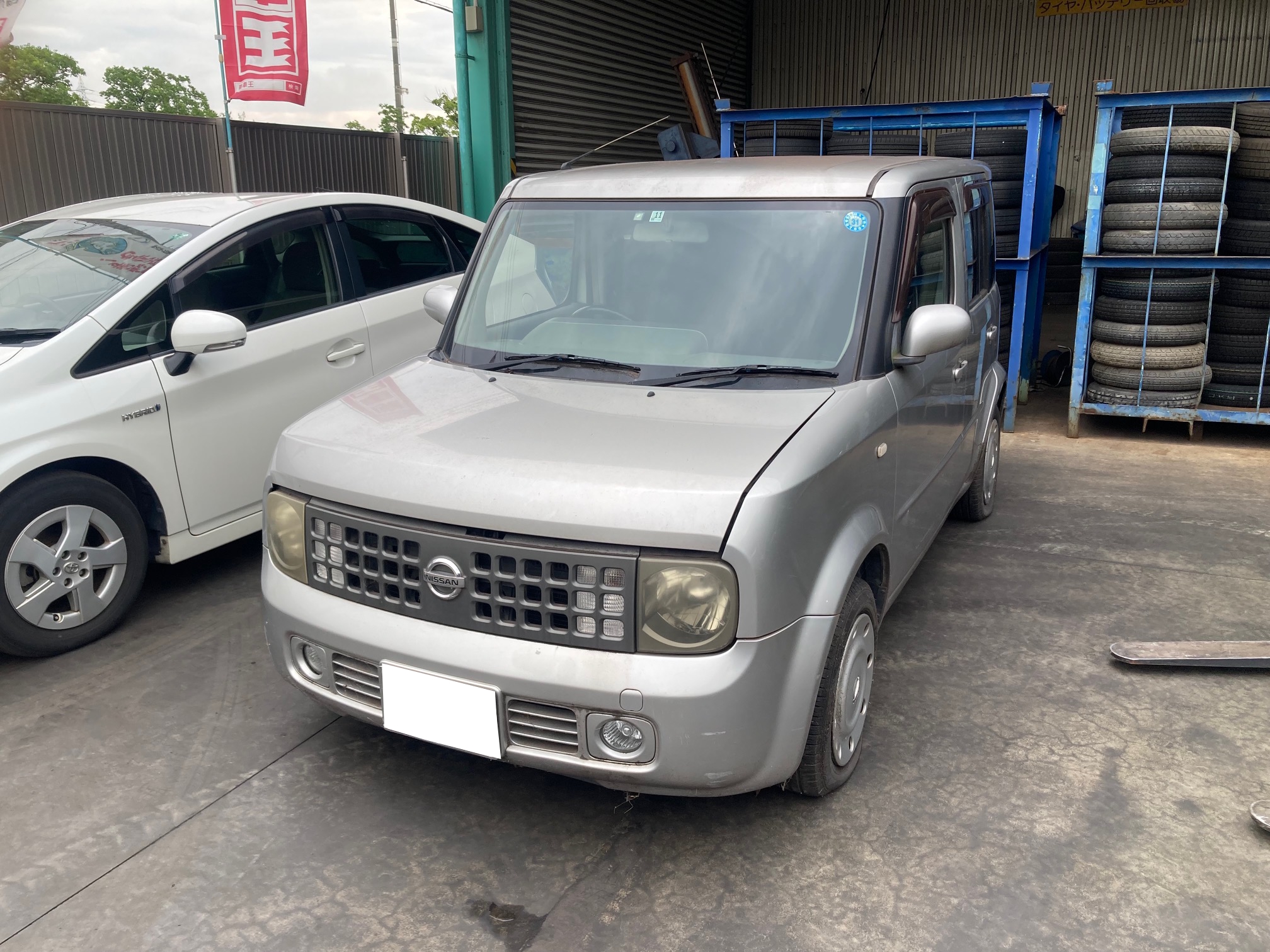 ニッサンキューブ平成15年式(2003年式)広島県福山市の買取実績2026/01/23画像1