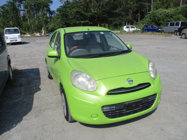 ニッサンマーチ平成22年式(2010年式)愛知県の買取実績2026/01/23画像1