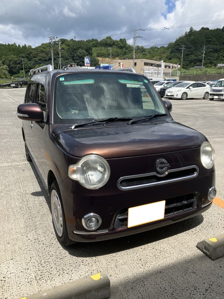 ダイハツミラココア平成25年式(2013年式)長崎県長崎市の買取実績2026/01/15画像1